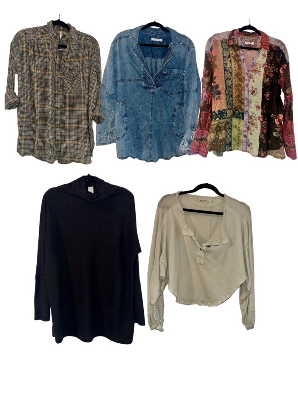 Free People Clothing Bundle- Sizes XS/S Boho Lot